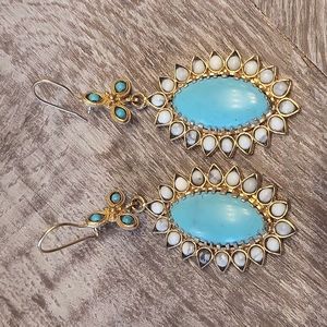 Gold Plated Handmade Earrings